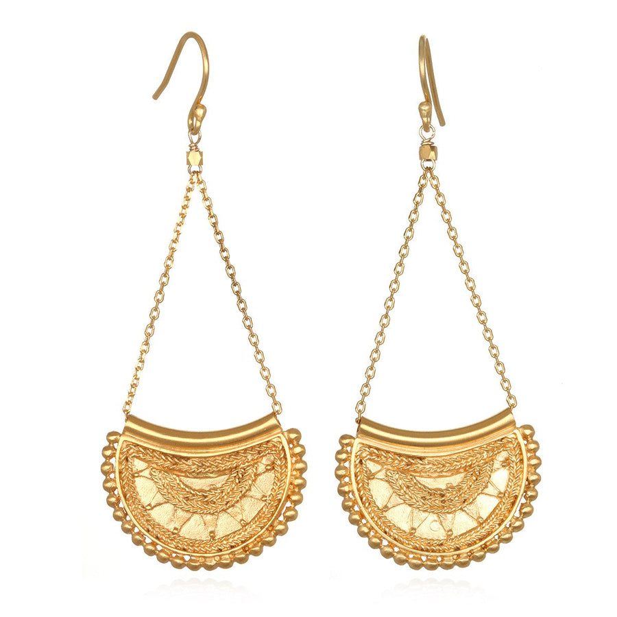 Satya Jewellery - Magical Mandala Swing Earrings