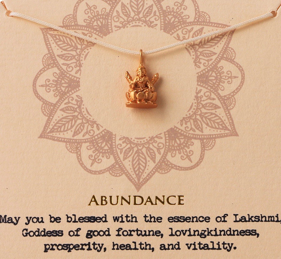 Abundance Lakshmi Necklace - Gold